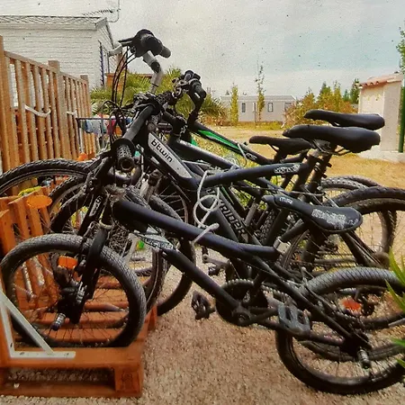 营地 Mobil Home, Jacuzzi, Velos, Barbecue Et Et A 300m 耶尔